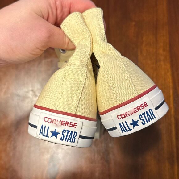 Converse Chuck Taylor All Star Cream White Women’s US 7.5 Men’s 5.5 - Picture 5 of 7